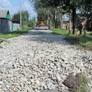 Каким щебнем отсыпать дорогу