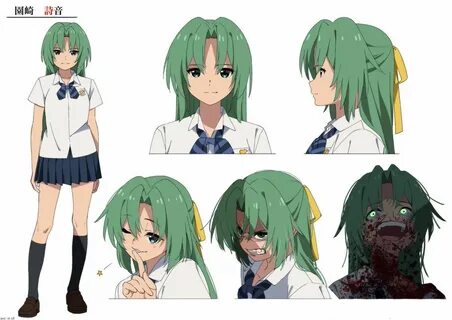 Green hair anime characters female