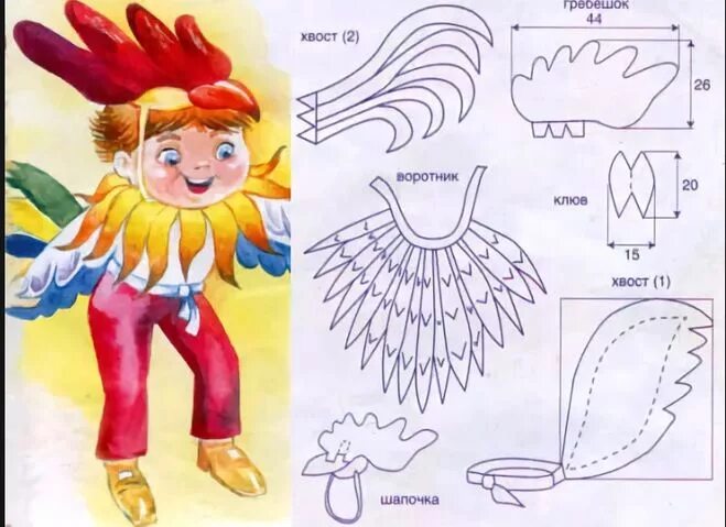 костюм петуха для мальчика. как сделать костюм петуха своими руками. маска петушка. как сделать костюм петуха своими руками. как сделать костюм петуха своими руками.