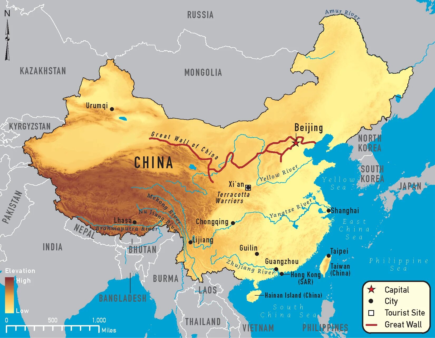 Китай между какими реками. Великая китайская стена на карте Китая. Китайская стена на карте Китая. Великая китайская стена на современной карте. Карта Великая китайская стена на карте.