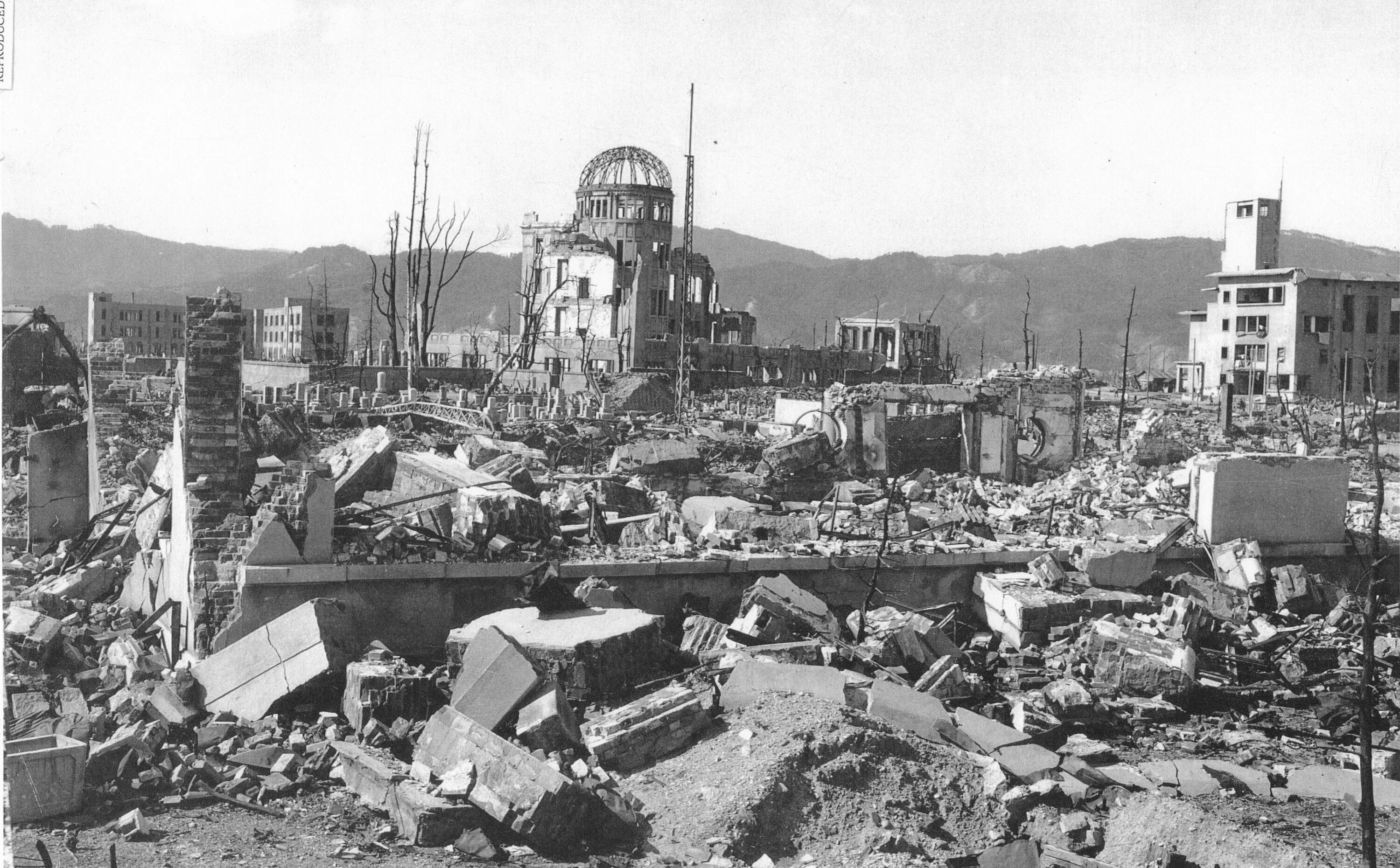 Бомбардировка Хиросимы и Нагасаки. Хиросима и Нагасаки до взрыва.