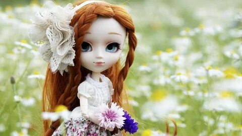 The doll is beautiful