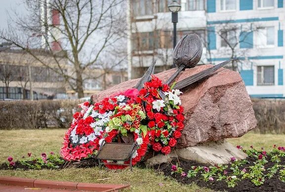 Серпухов тюльпан памятник. Памятник черный тюльпан в Серпухове. Памятник чёрный тюльпан в городе Серпухов. Черный тюльпан серпухов