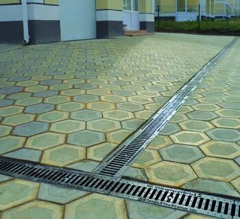 Ливневка для тротуарной плитки