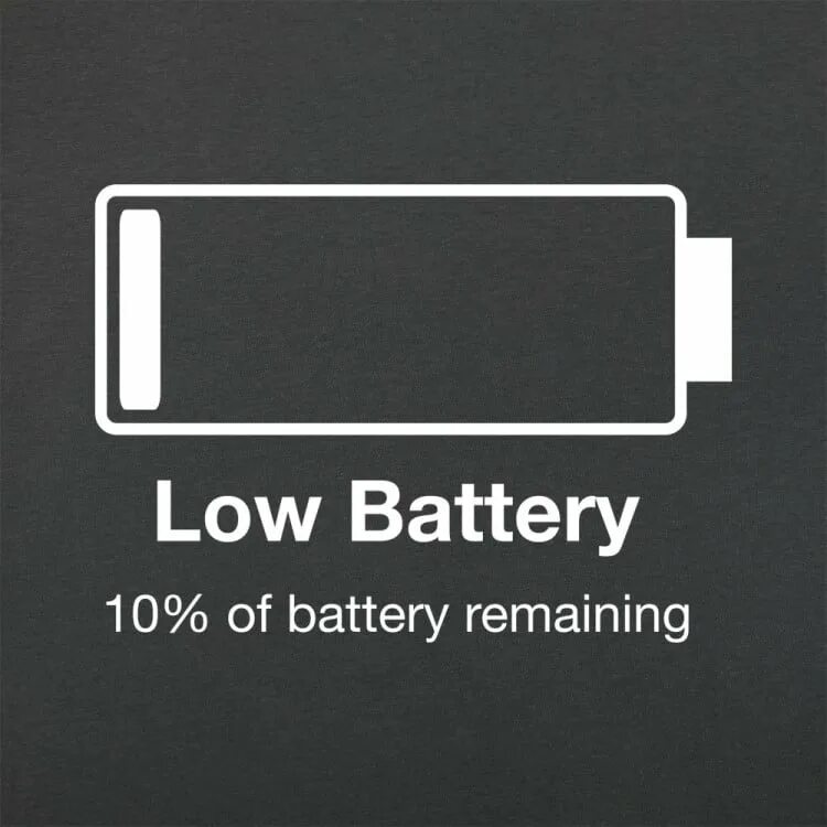 Battery lower. Low Battery. Battery is Low. Low Battery to continue. Low Battery remainder Dark.