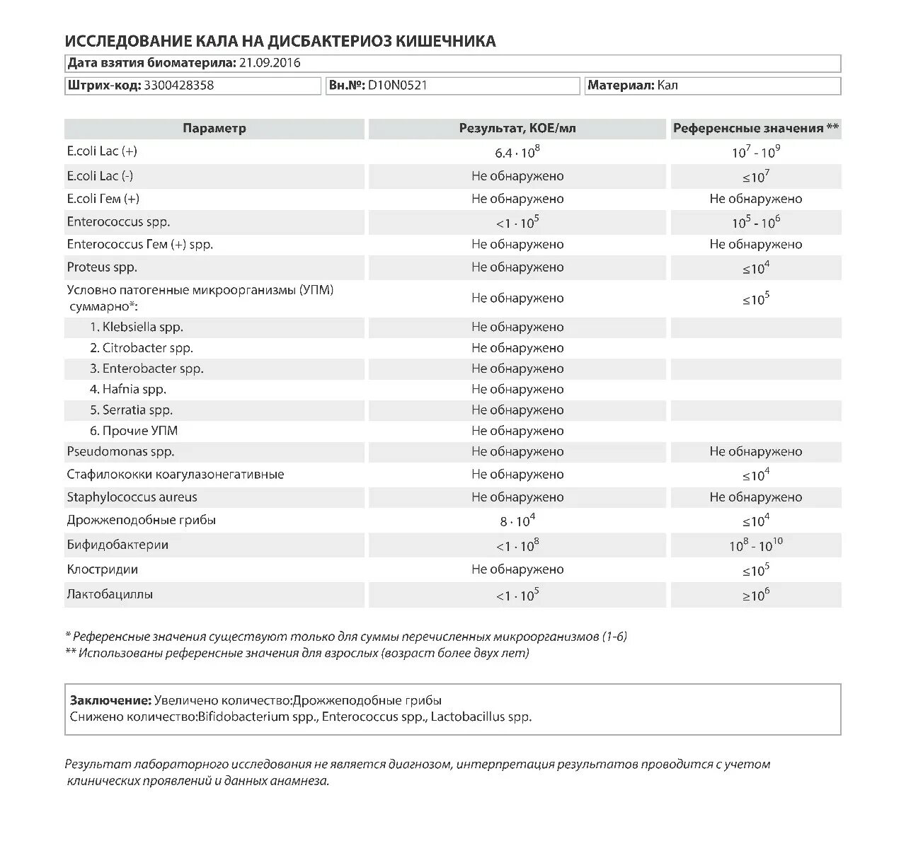 Анализ кала на дисбиоз. Биохимический анализ дисбактериоза кишечника расшифровка. Бак посев кала норма. Результат анализа на дисбактериоз кишечника бланк.