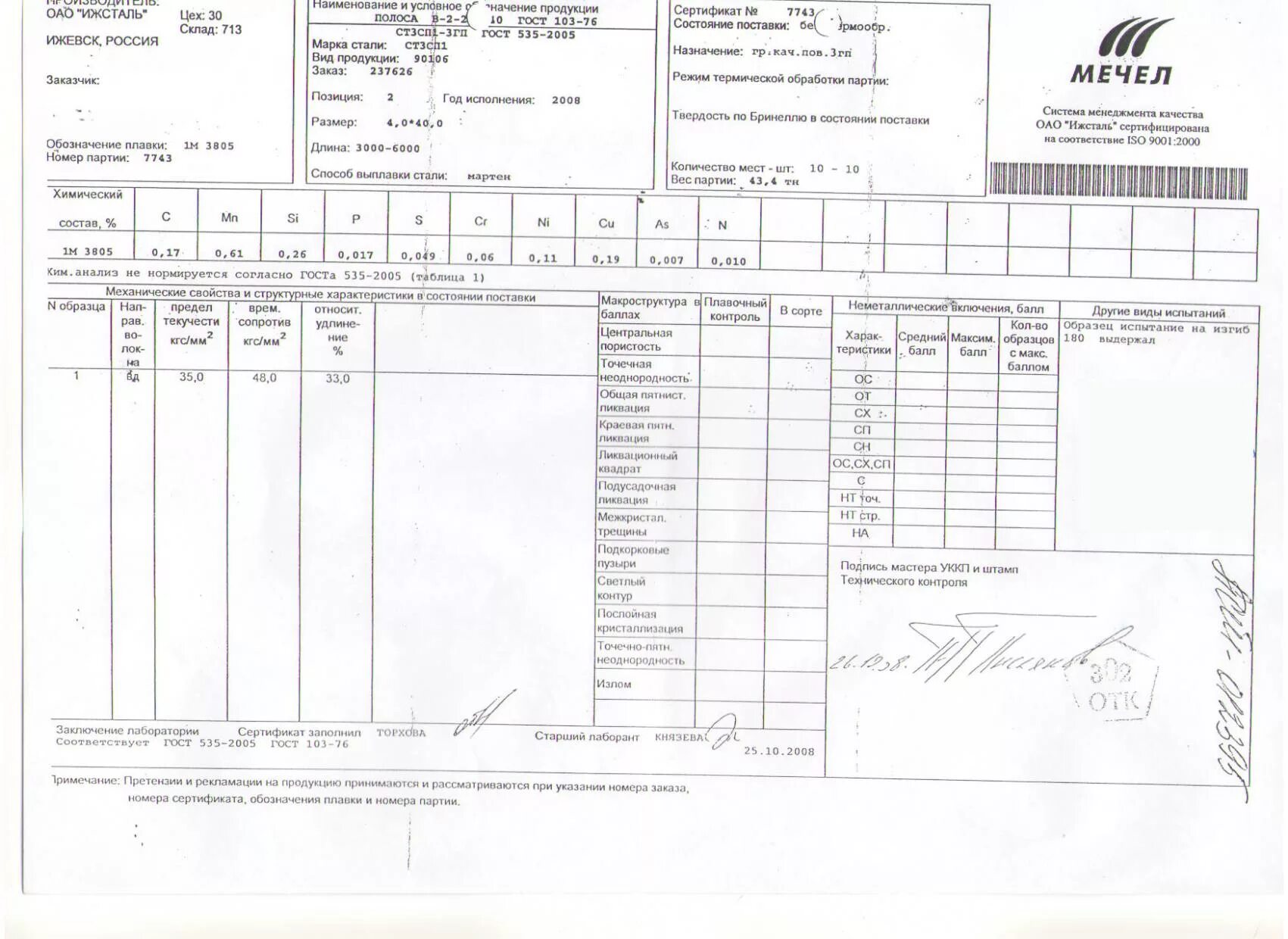 Полоса 4х40 гост. Полоса металлическая 40х4 сертификат качества. Полоса стальная оцинкованная 5х40 мм сертификат.