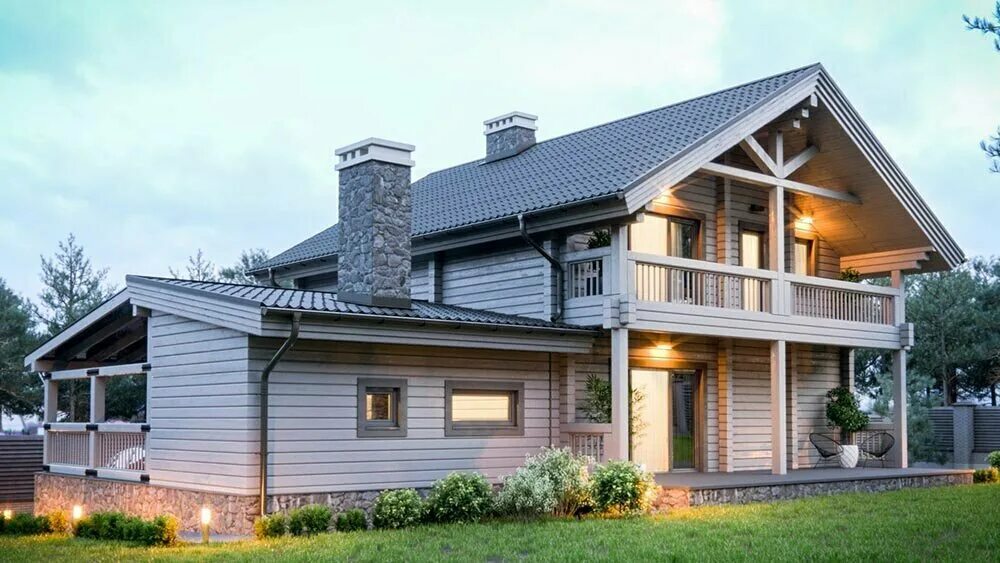 дом в стиле модерн хауз. House termoplus. дом из клееного бруса скандинавия. архитектурное бюро александры федоровой. домик габриэль от ihouse.