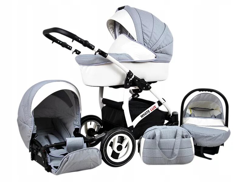 Люксом коляски цены. Коляска quali Baby Prams 3 в 1. White Lux коляска 3в1. Коляска с глубоким сидением. Коляска New Lux.