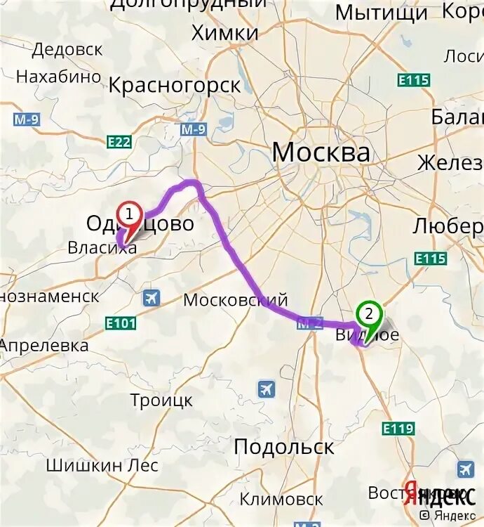 Как проехать видное. Одинцово до видное. одинцово на карте до мытищ.