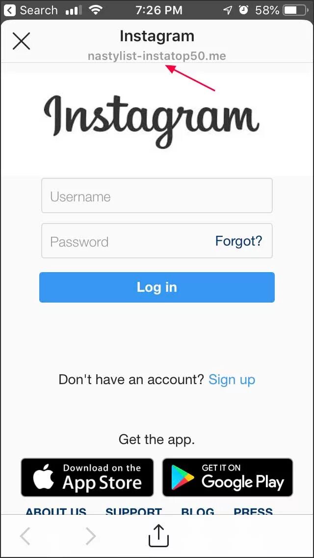 Инстаграм логин в телефоне. Фишинг Инстаграм. Instagram для сайта. Фишинг аккаунтов. Phishing Instagram.