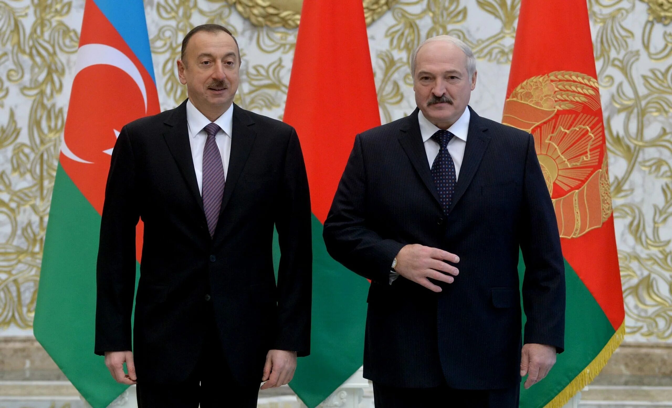Лукашенко в азербайджане. Лукашенко и алиев.
