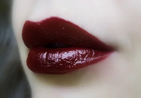 Blood lipstick