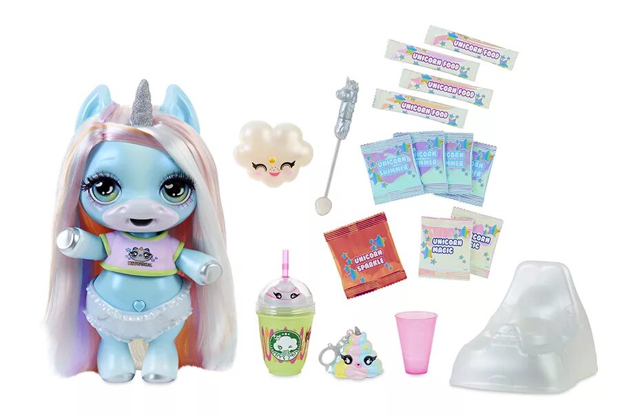 Игровой набор mga Entertainment Poopsie glitter Unicorn 561132. Пупс единорог слайм