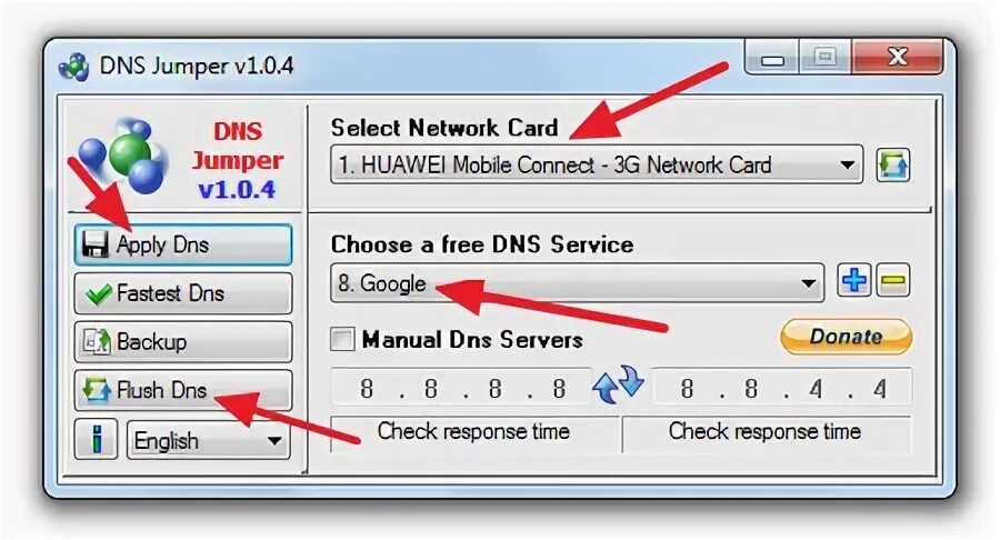 Dns jumper