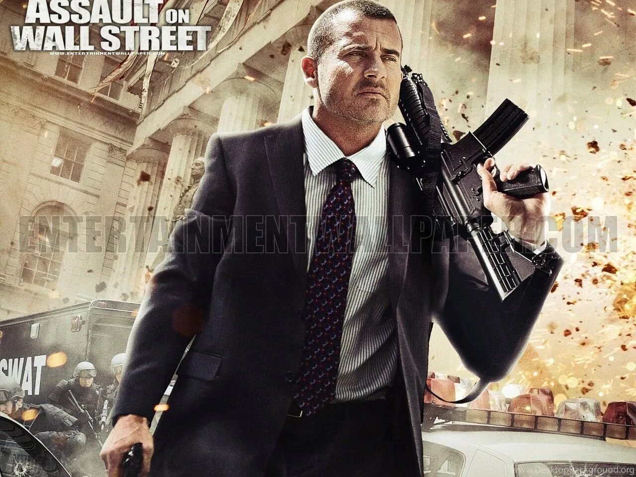 Нападение на уолл. Кадры нападение на Уолл стрит. Dominic Purcell Wall Street.