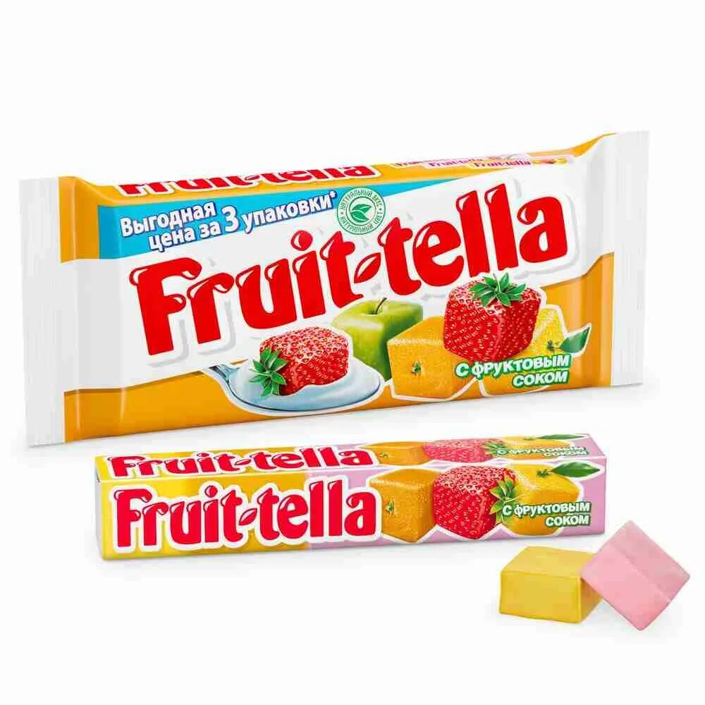 Жевательная конфета Fruittella ассорти, 41 г. Фрутелла ассорти 41г. Конфеты жев Фрут Телла ассорти. Fruittella 3 x 41г. Фруттела