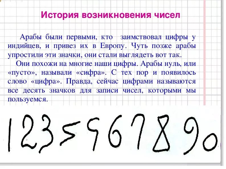 История чисел доклад. История цифр. Происхождение арабских цифр. Арабские цифры история возникновения. История происхождения арабских цифр.