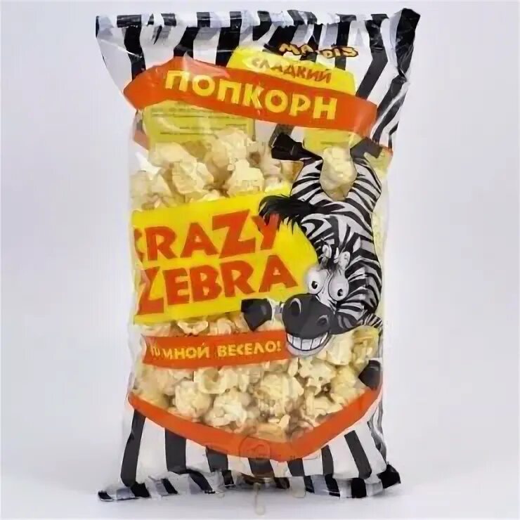 Попкорн крейзи зебра. Попкорн крейзи зебра. Попкорн крейзи зебра. Попкорн "крейзи зебра" карамель 200г. "                попкорн сладкий ""crazy zebra""-80г.