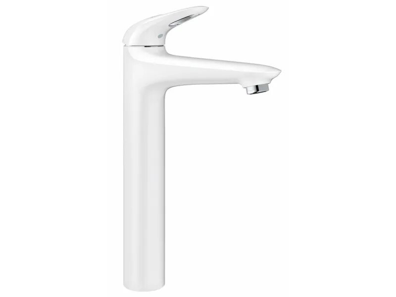 Купить смеситель для раковины grohe. 33558001 Eurostyle смеситель. Грое 2359001 для раковины. Смеситель высокий белый. Смеситель Луна 03.