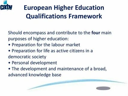Higher education qualifications