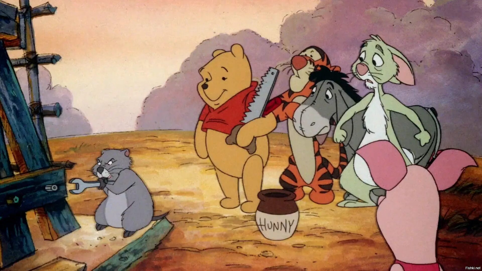 Старые мульты. Винни пух 1988. Новые приключения Винни пуха 1988. The New Adventures of Winnie the Pooh 1988. Винни пух Дисней 1988-1991.