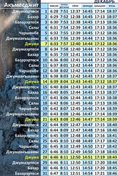 Намаз волгодонск. Календарь намаза. расписаный намаз на декабрь. расписание намаза на декабрь. крымский календарь намаза.