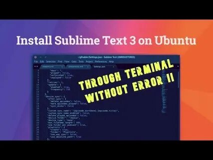 Text installer