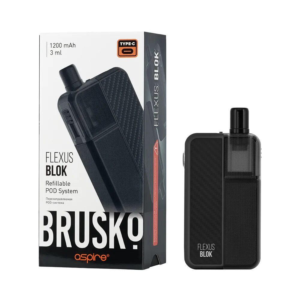 Набор brusko Flexus Blok pod 1200 Mah (Gunmetal). Brusko Aspire Flexus Blok испаритель. Набор brusko Flexus Blok 1200mah pod Kit,. Набор brusko Flexus Blok pod 1200 Mah (Black).