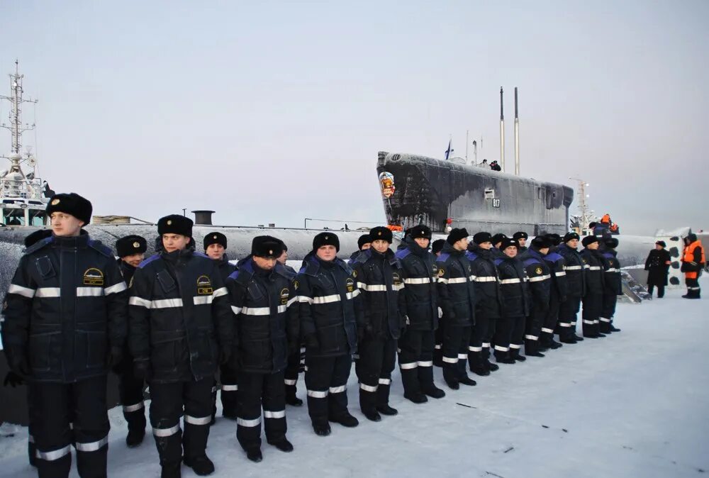 Подводники Гаджиево. Моряки подводники Северного флота. 23 декабря 2013