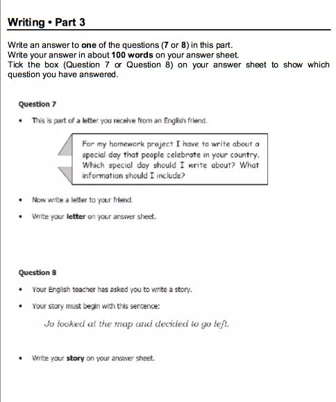 A b test example