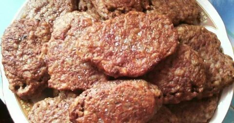 Котлеты из печени с рисом