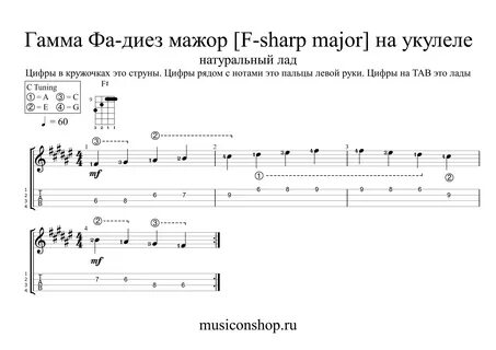 Какими пальцами играть гаммы