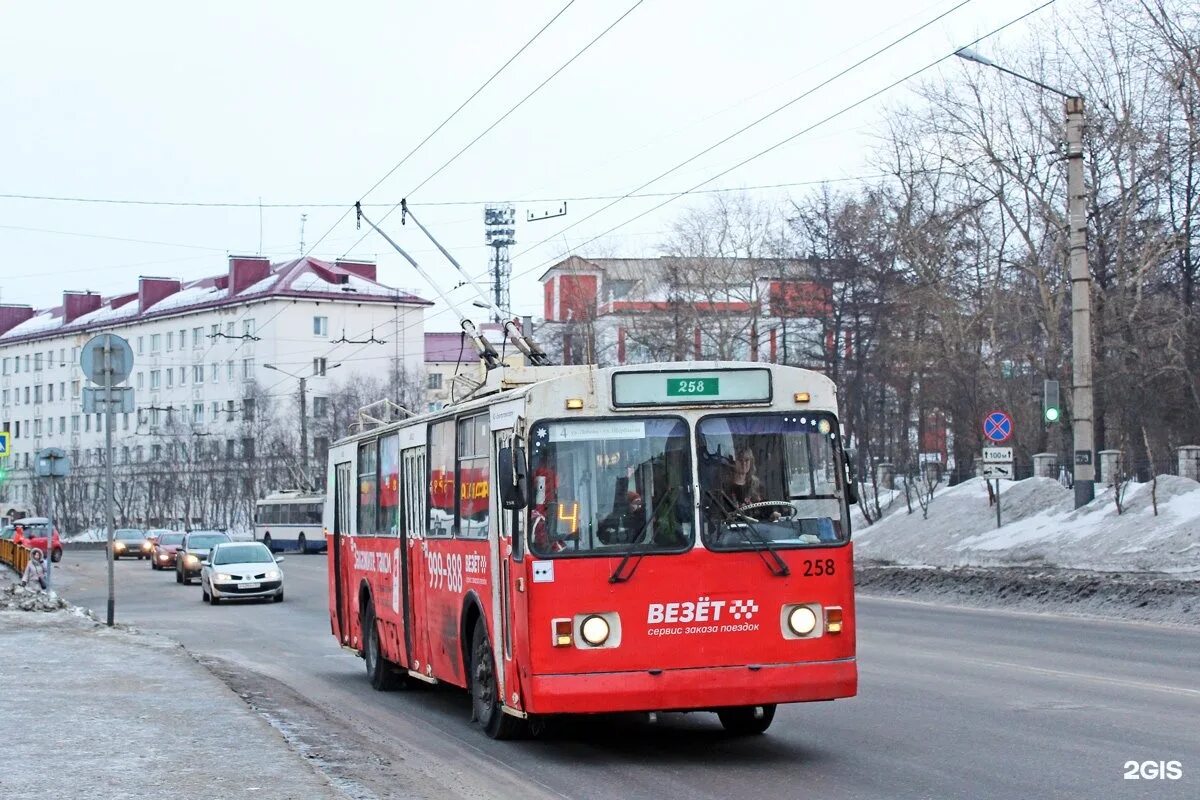 Троллейбус Мурманск ЗИУ 682г г0а. Троллейбус 4 Мурманск. Мурманск, троллейбус № 258. Троллейбусы Мурманск 2023. Троллейбус 4 самара маршрут