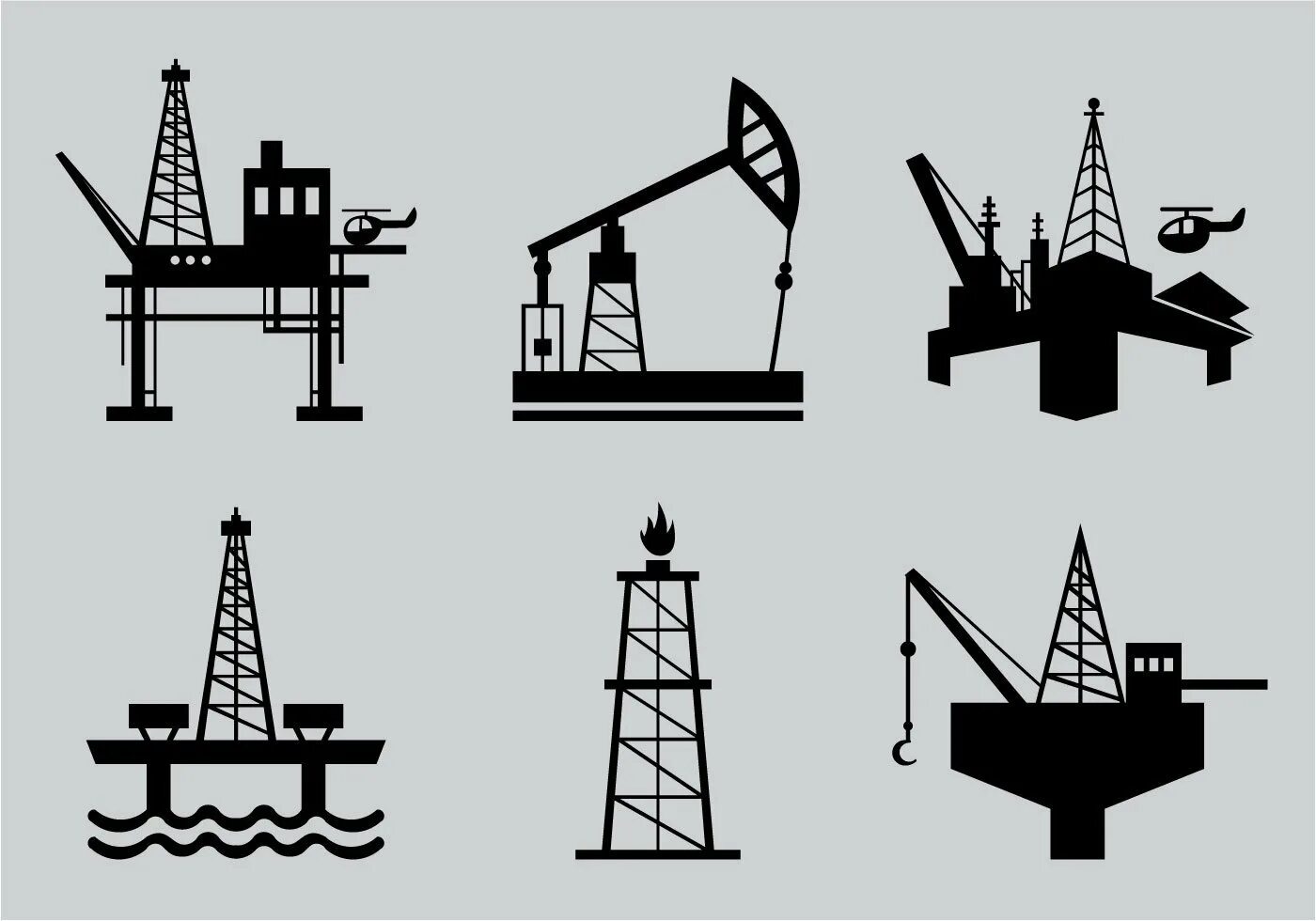 Значок месторождения нефти