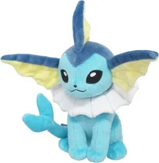 Sanei Pokemon All Star Collection PP110. vaporeon plush amazon. 