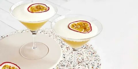Passion fruit martini