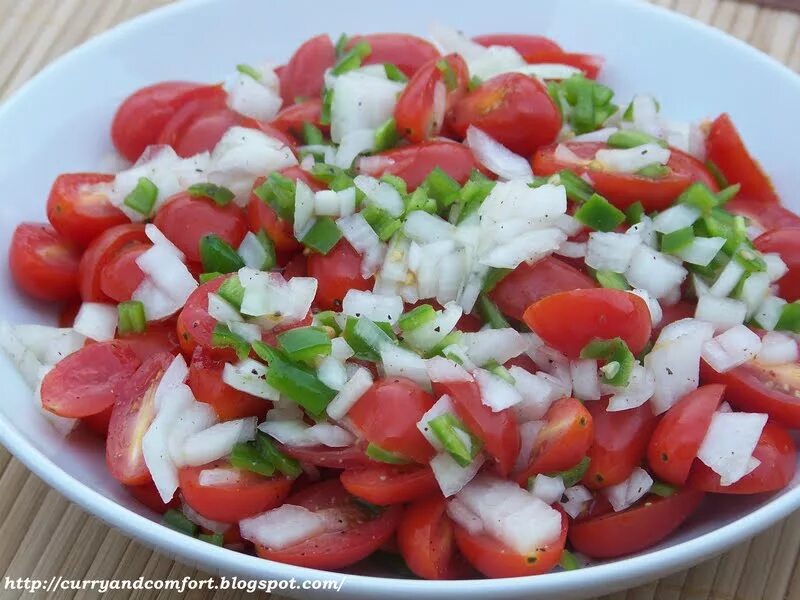 Tomato and onion and. Tomatoes with Green Chiles. Tomatoes, onion and Sardines.