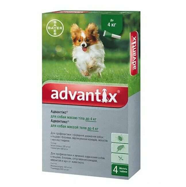 Адвантикс для собак до 4 кг. Bayer Advantix для собак. Advantix до 4 кг собаки. Адвантейдж (Bayer) капли от блох Адвантейдж для собак и щенков. Адвантикс для собак до 4.