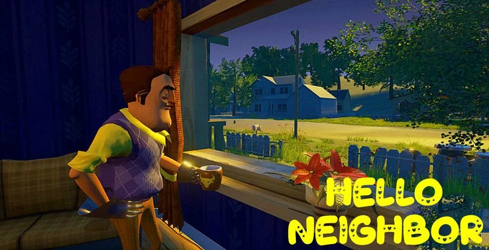 Читать neighbors. Hello Neighbor дом. Nello Nighbor загрузка. Hello Neighbor Act 1 House. Who's your Neighbor.