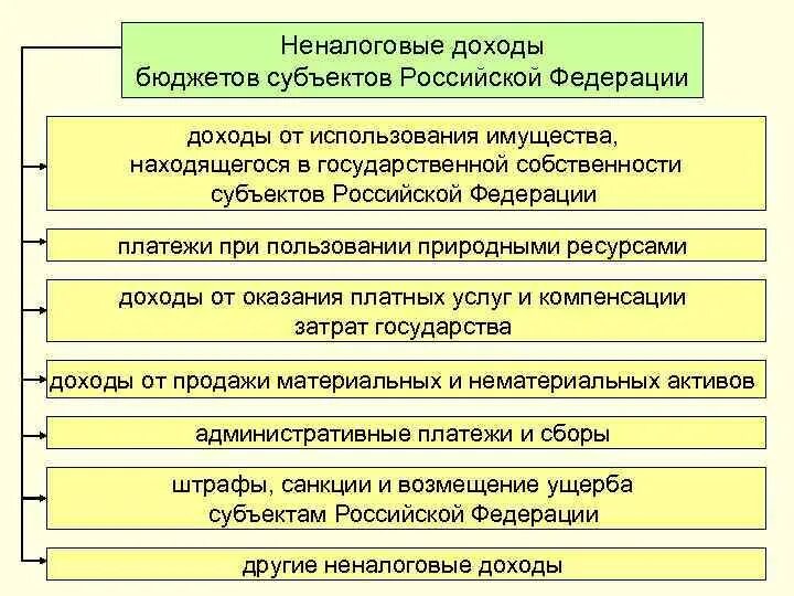 Доход бк рф. Неналоговые доходы федерального бюджета. Неналоговые доходы бюджета субъекта РФ. Доходы бюджета субъекта Российской Федерации. Доходы бюджета субъекта.