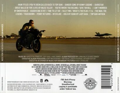 V.A.- Top Gun- Maverick - Music From The Motion Picture (2022) - back.