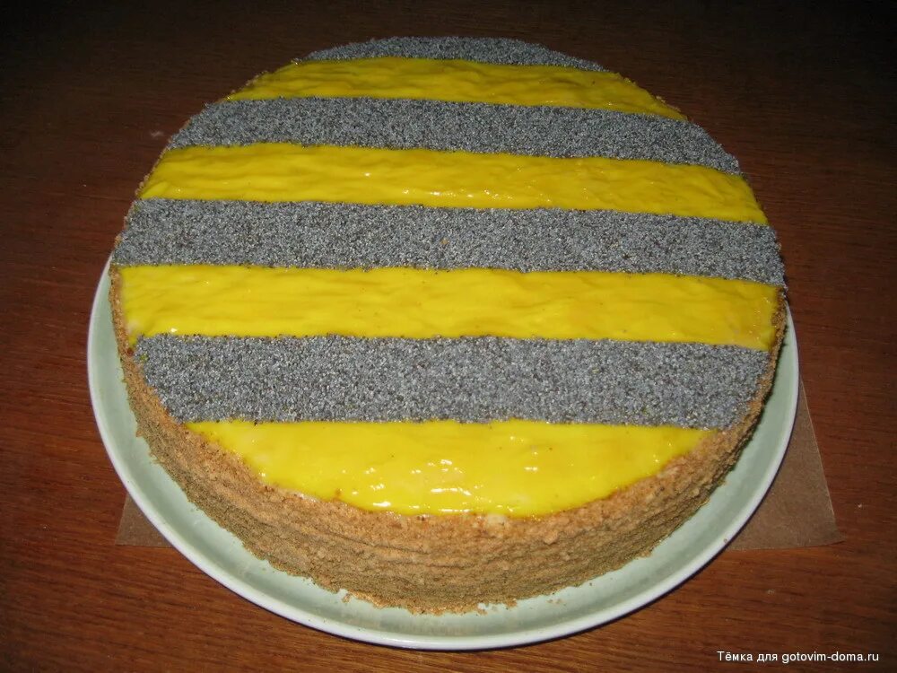 Торт без масла