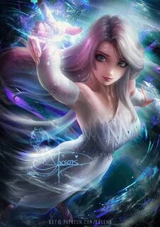 ArtStation - Snow Queen, - Axsens - Disney Princess Pictures, Disney Prince...
