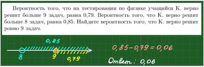 Вероятность что решит больше 12 задач. Вероятность что решит больше 12 задач