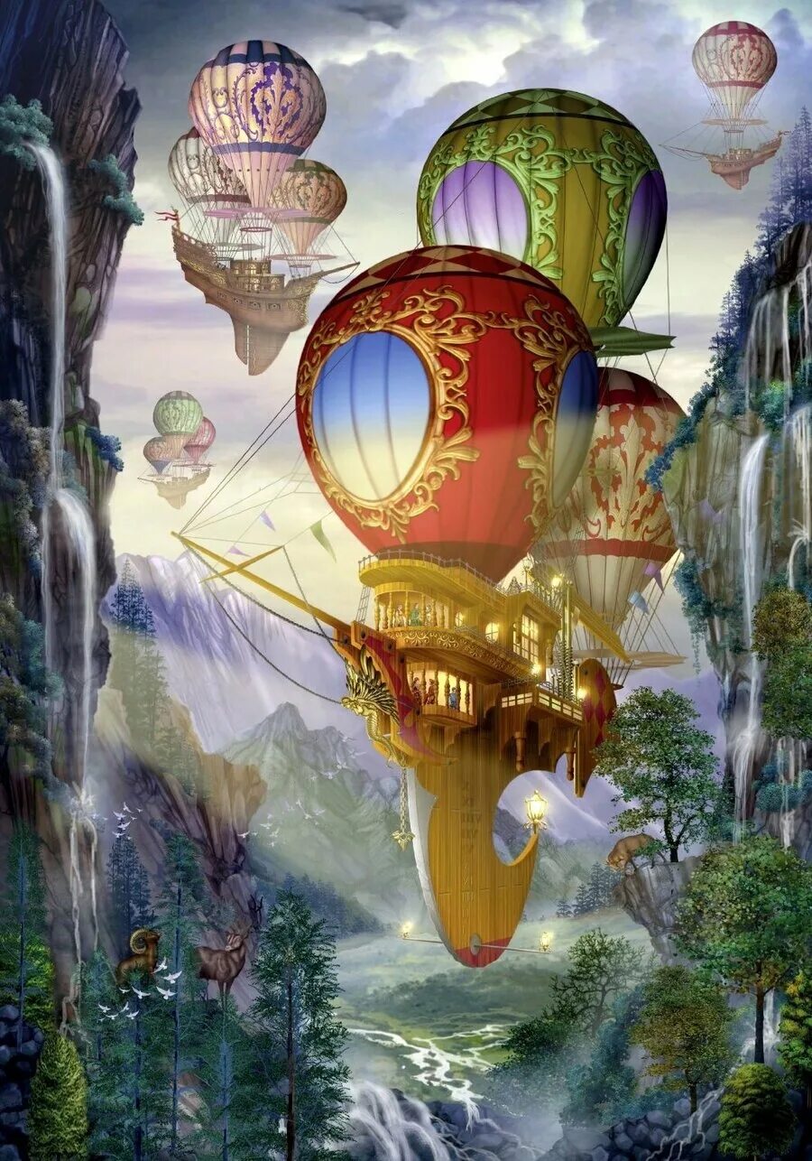 Сказки жозефины уолл. Фантастический пейзаж рисунки. Жозефина уолл наутилус. Жозефина уолл картины. Жозефина уолл бабочки.