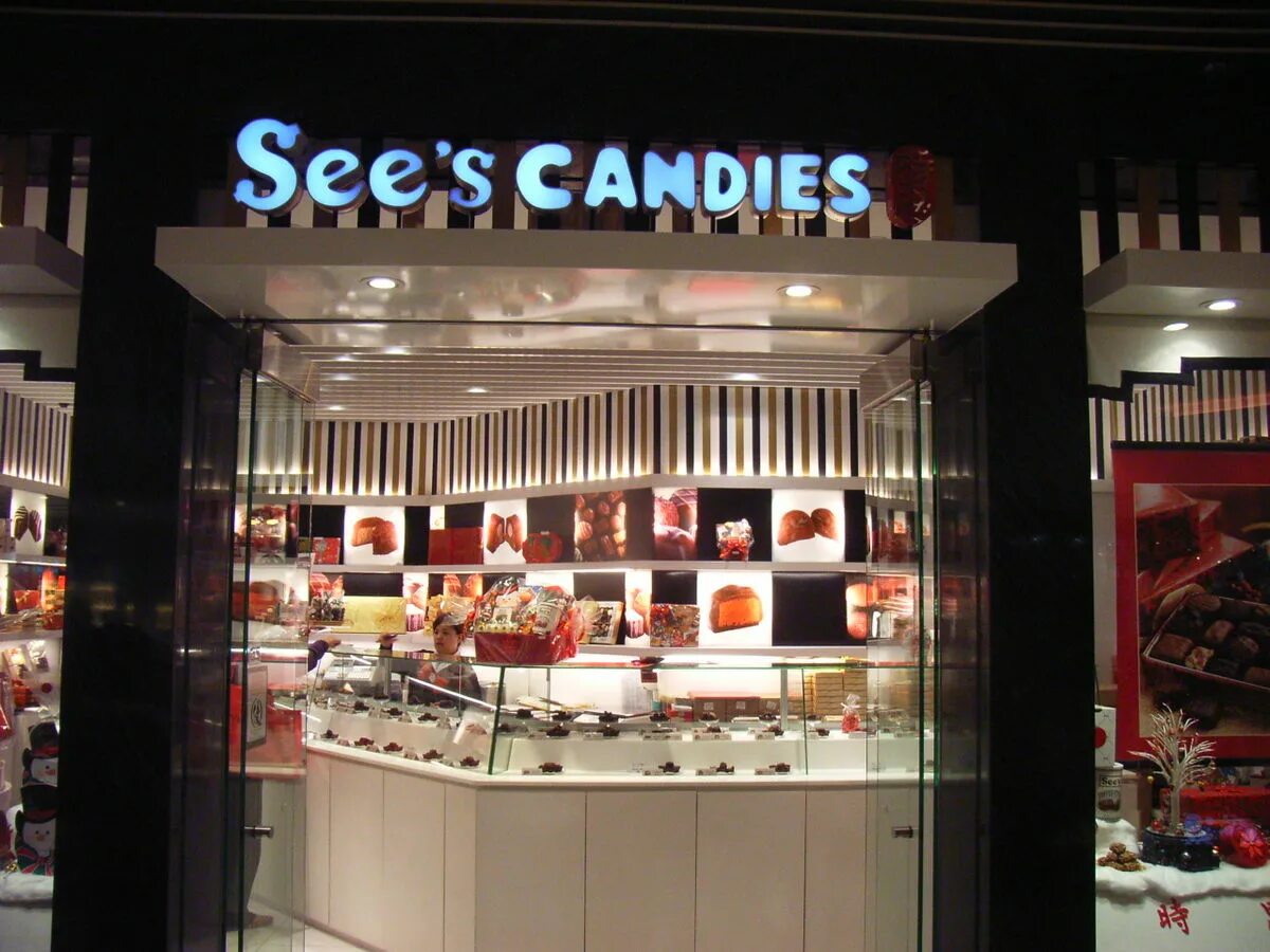 Seen shop. See's Candies. Магазин see’s Candies. See's Candies California. See's Candies shops in USA.