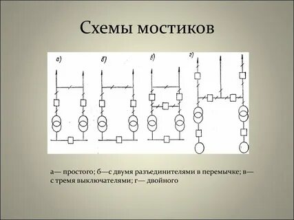 Схема мостик