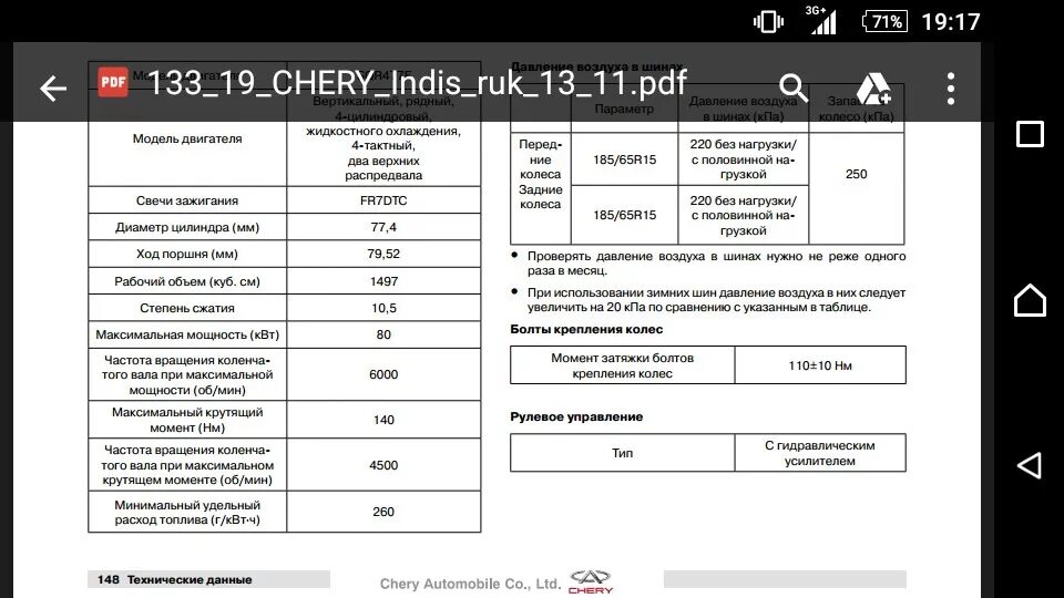 Сколько масла в двигателе чери тигго. ДВС Chery indis 1.3. Заправочные емкости на чери Индис. Chery indis давление в шинах. Допуск масел черри амулет.
