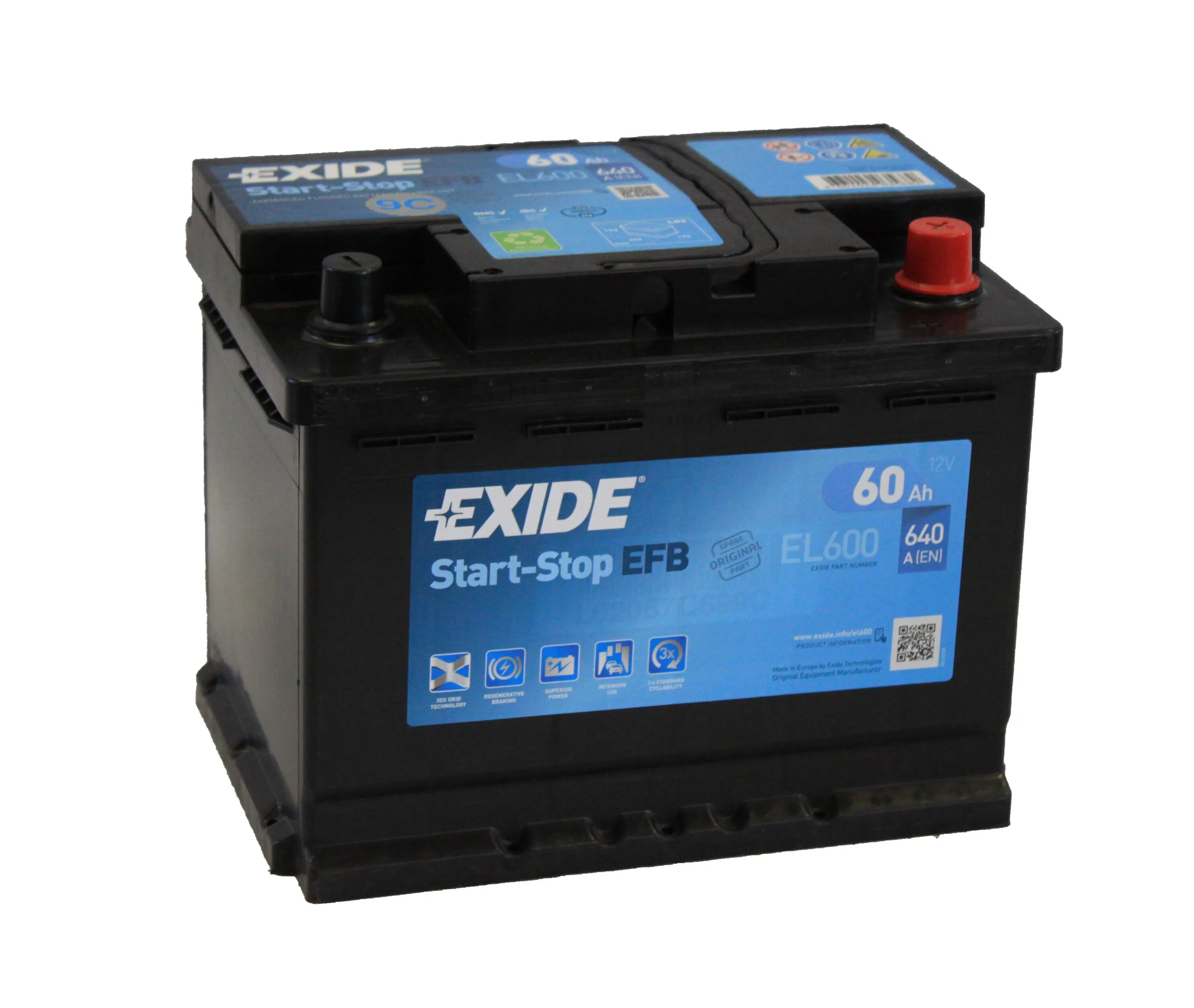 Ca ca аккумуляторы что это. Exide start-stop EFB el600 (60r). Аккумулятор Exide start-stop EFB el752. Аккумулятор Exide start-stop EFB el604. Аккумулятор автомобильный Exide start-stop EFB 60 Ач 640 а el600.